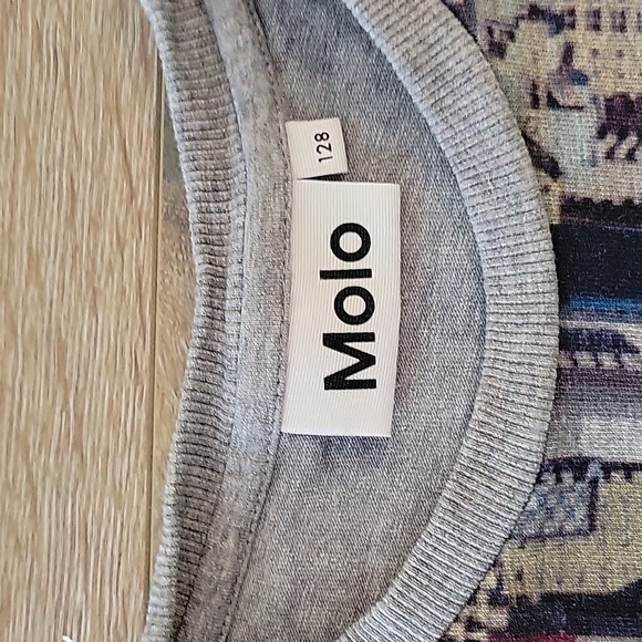 GUC Boys Molo Long Sleeve Tshirt size 8 - Picture 3 of 5